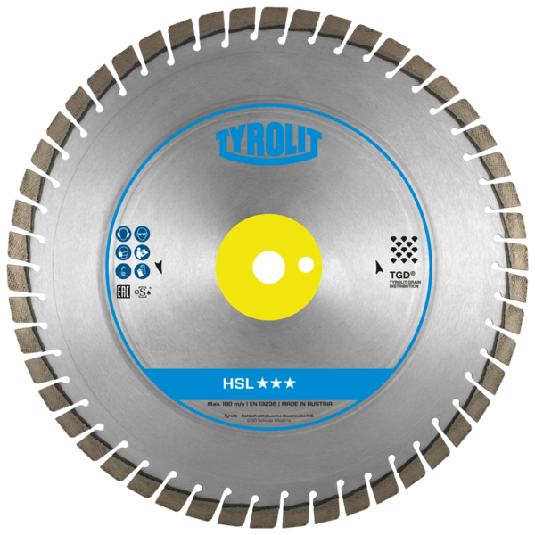 Tarcza diamentowa TYROLIT PREMIUM TGD HSL 416 X 2,8 MM