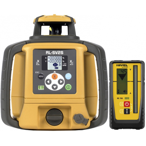 Niwelator laserowy rotacyjny Topcon RL-SV2S DIGITAL samopoziomujący