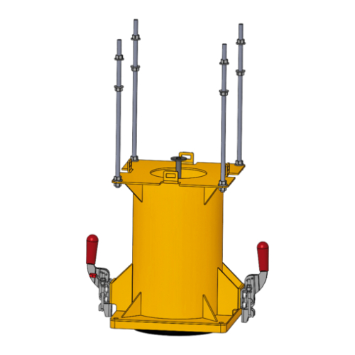 Adapter szybkowymienny SWA-200 (wersja długa) Probst