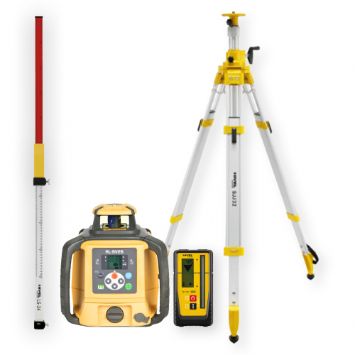 Niwelator laserowy Topcon RL-SV2S DIGITAL - ZESTAW   łata LS-24  statyw SJJ32