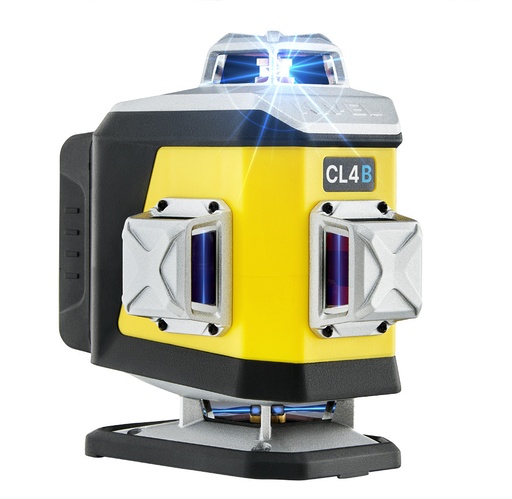 [CL4B-zestaw2] ZESTAW Laser krzyżowy Nivel System CL4B niebieski + statyw SJJM1EX