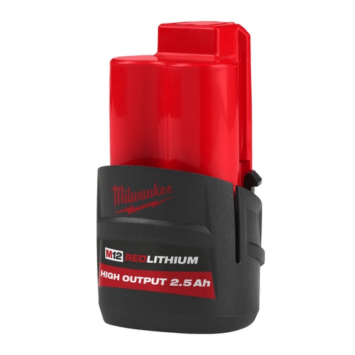 [4932480164] M12™Akumulator HIGH OUTPUT™ 2,5 Ah Milwaukee | M12 HB2.5