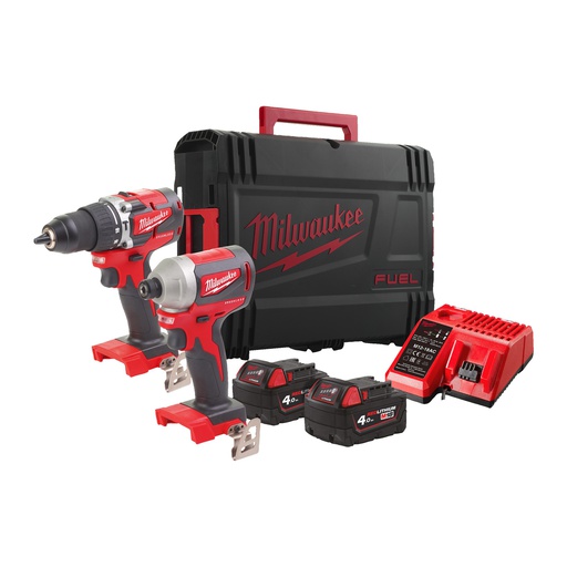 [4933464536] M18™ KOMPAKTOWY BEZSZCZOTKOWY POWERPACK  Milwaukee | M18 CBLPP2A-402C