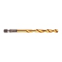 Wiertła do metalu Shockwave HSS-G Tin RED HEX Milwaukee | Shockwave HSS-G TiN Red Hex 6.5 mm - 1 pc