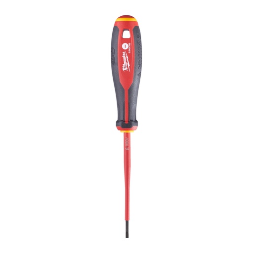 [4932478713] Wkrętai izolowane VDE Milwaukee | Tri-Lobe VDE Screwdriver - Slotted 0.5 x 3 x 100