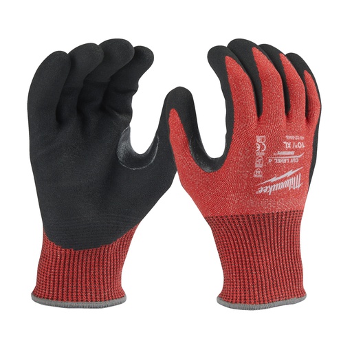 [4932479914] Rękawice odporne na przecięcia - poziom ochrony D Milwaukee | Cut D Gloves - 10/XL - 1pc