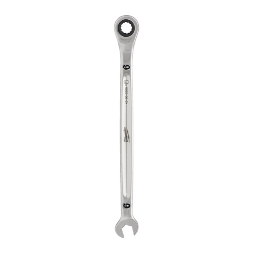 [4932480209] Klucze płasko-oczkowe z grzechotką MAX BITE™ Milwaukee | Maxbite Ratcheting Metric Combination Spanner - 6 mm