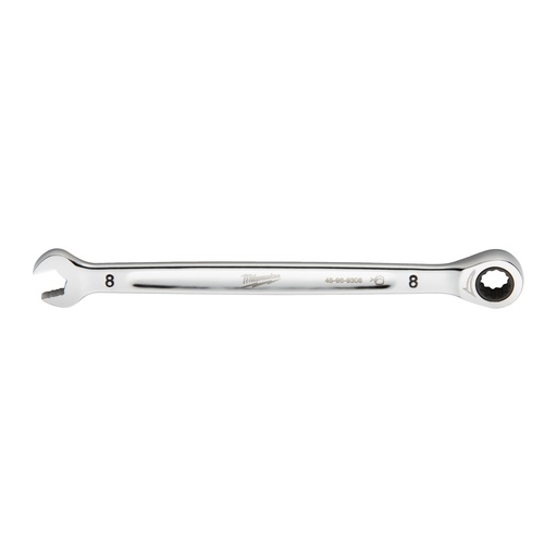 [4932471501] Klucze płasko-oczkowe z grzechotką MAX BITE™ Milwaukee | Maxbite Ratcheting Metric Combination Spanner 8mm - 1pc