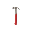 Młotek ciesielski z trzonkiem stalowym, pazur zakrzywiony Milwaukee | Steel Curved Claw Hammer 16oz / 450g
