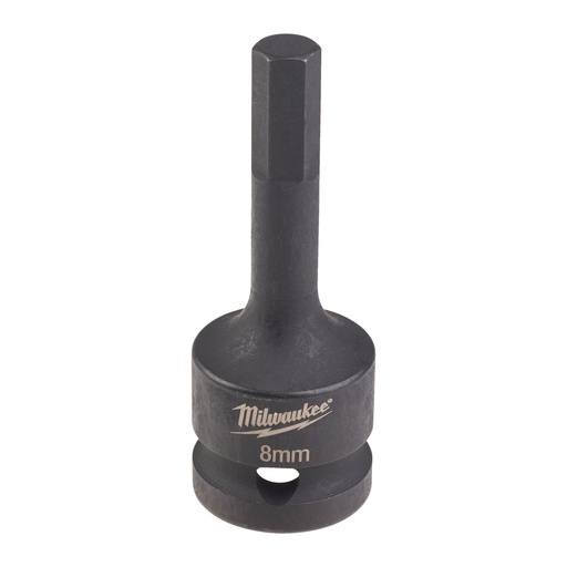 [4932478065] Nasadki udarowe ½″ z końcówką bita HEX Milwaukee | HEX8 1/2" impact bit socket