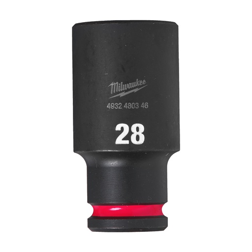 [4932480346] Nasadki Udarowe SHOCKWAVE™ IMPACT DUTY  ½" - długie Milwaukee | 28 mm 1/2" impact socket deep - 1pc