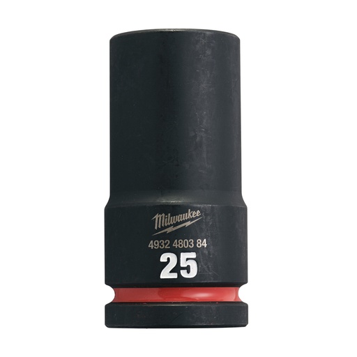 [4932480384] Nasadki Udarowe SHOCKWAVE™ Impact Duty - długie Milwaukee | 25 mm 3/4" impact socket deep - 1pc