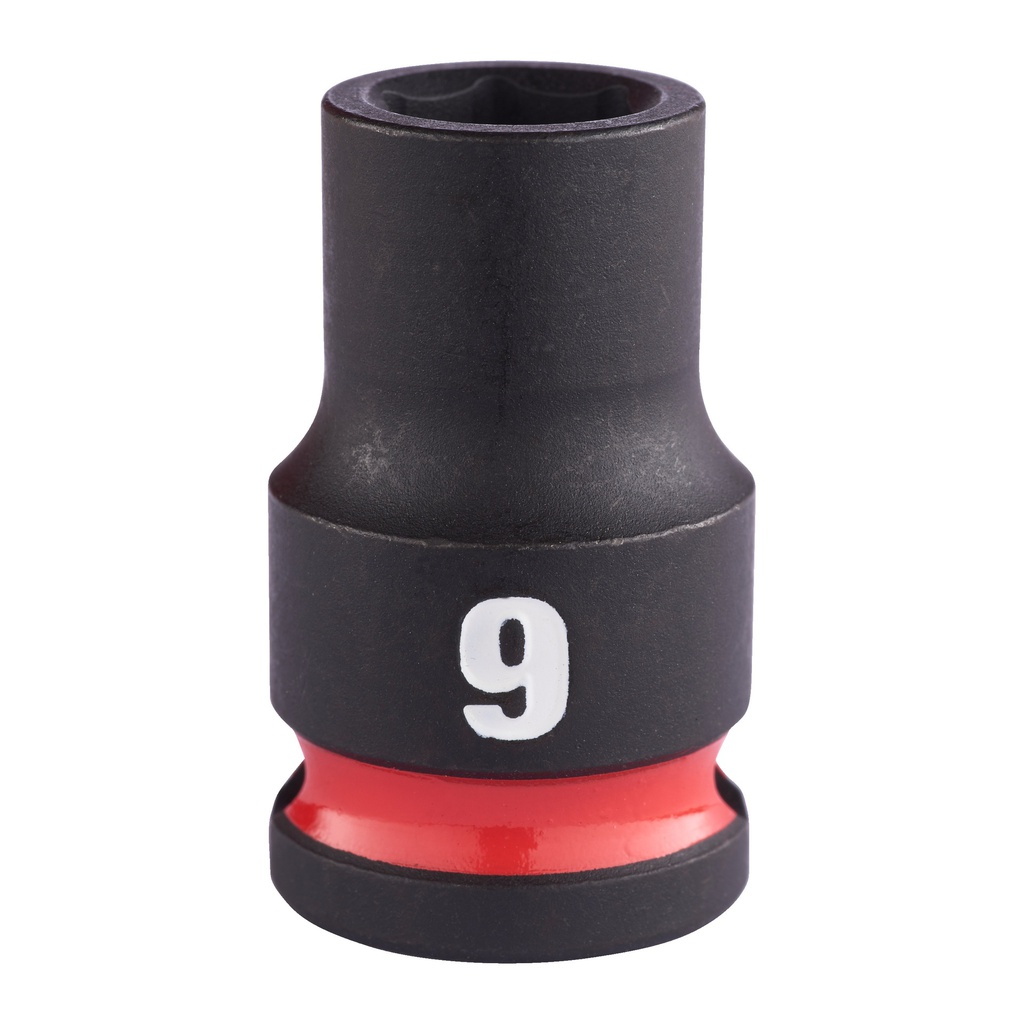 Nasadki Udarowe SHOCKWAVE™ IMPACT DUTY ⅜″ - standardowe Milwaukee | 9 mm 3/8" impact socket STD - 1 pc