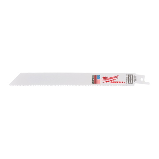 [48005293] Drewno / Metal / Tworzywa sztuczne: Brzeszczoty uniwersalne  Milwaukee | 200 x 10 / 14 Tpi - 5 pcs