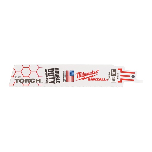 [48008784] Metal: prace przy dużych obciążeniach Milwaukee | TORCH 150 x 18 Tpi - 25 pcs