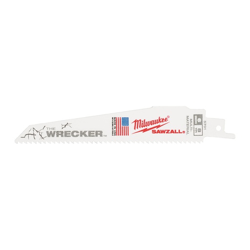 [48005701] Metal: Prace przy dużych obciążeniach Milwaukee | WRECKER 150 x 7/11 Tpi - 5 pcs