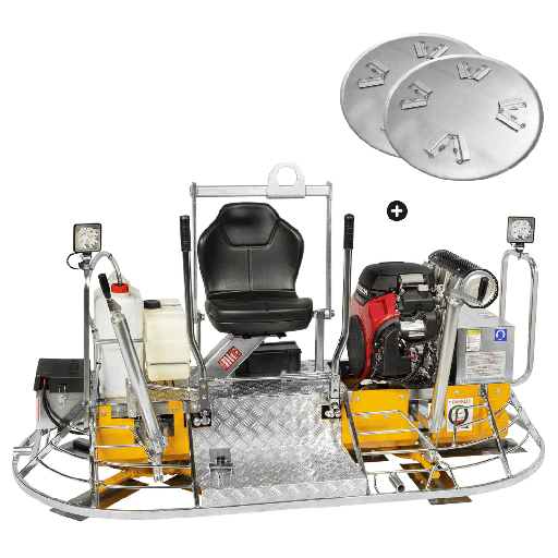 [3359G] Zacieraczka spalinowa Barikell MK8-120 HAK (B&S 35 KM)