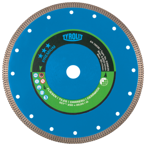 [639568] Tarcza diamentowa TYROLIT PREMIUM DCT 230 X 1,6 MM (35 MM)