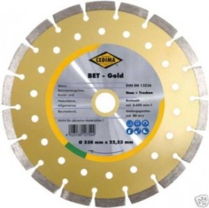 [10001084] Tarcza diamentowa Cedima BET-GOLD PLUS fi 230mm