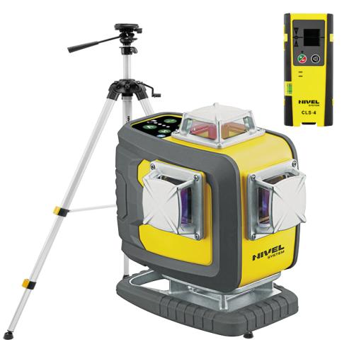 [CL4D-G-zestaw3] Laser budowlany Nivel System CL4D-G - ZESTAW statyw SJJ-M1 EX czujnik CLS-4